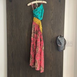 Zimmerman A-Symmetric Tie Back Dress. Original price $695.